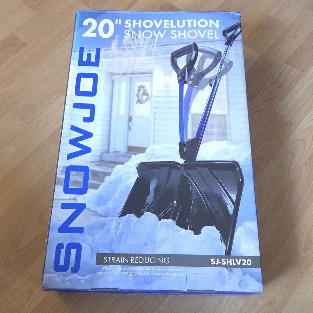 Snow Joe Snow Shovel with 20-Inch Shovel Blade and Assist Handle (Open Box)